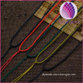 Colorful braided nylon cord bracelet thread 1.8mm thick 50mm length